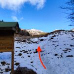 Rifugio La Cordillera e Monte Alben da Cornalba