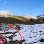 Rifugio La Cordillera e Monte Alben da Cornalba