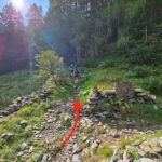 Sentiero Pagliari per Rifugio Calvi